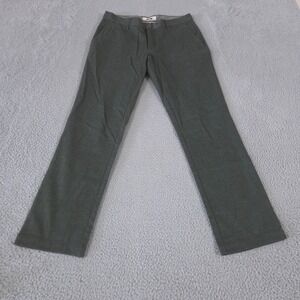 Joseph Abboud Pants Mens 34x32 Green Straight Leg Cotton Stretch Chino Trousers